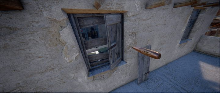 Eventually, you'll become so adept at taking corrections to the wind that you'll be able to shoot through cracks in the windows - Sniper Contracts 2: Shooting guide - Basics - Sniper Ghost Warrior Contracts 2 Guide