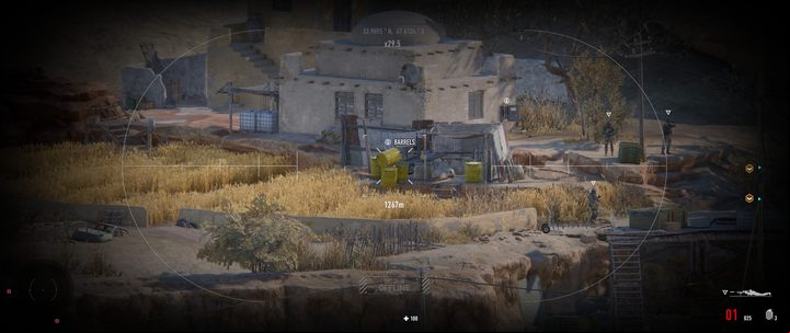 Some objects will help you to separate soldiers - Sniper Contracts 2: Shooting guide - Basics - Sniper Ghost Warrior Contracts 2 Guide