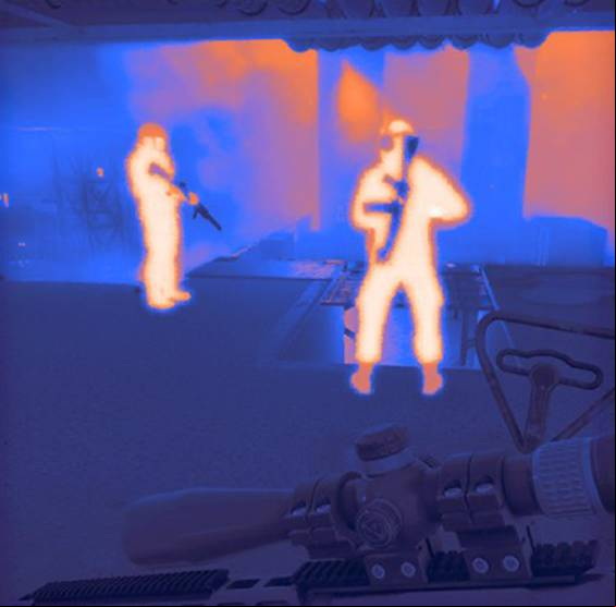 Thermal vision will allow you to see more clearly when enemies are blending in. - Sniper Contracts 2: Mask Mode - Basics - Sniper Ghost Warrior Contracts 2 Guide