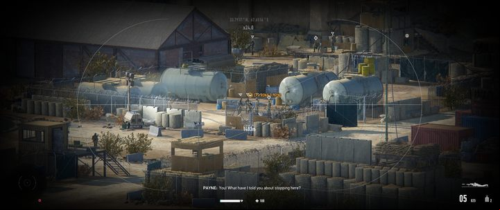 Ronald will walk around the base from left to right - Sniper Contracts 2: Zindah Province - walkthrough - Walkthrough - Sniper Ghost Warrior Contracts 2 Guide