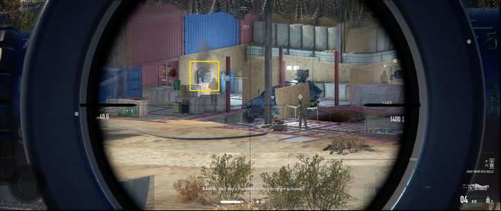 Shooting at the fuse box will cause the lift to malfunction - Sniper Contracts 2: Zindah Province - walkthrough - Walkthrough - Sniper Ghost Warrior Contracts 2 Guide