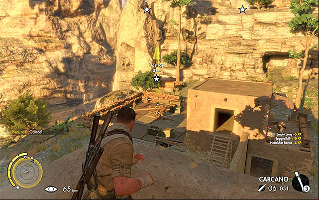 2 - Destroying the first artillery station - Mission 3 - Halfaya - Sniper Elite III: Afrika - Game Guide and Walkthrough