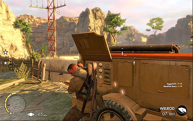 The generator - Reaching the central part of the map - Mission 3 - Halfaya - Sniper Elite III: Afrika - Game Guide and Walkthrough