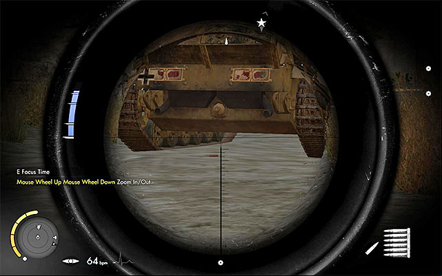 The dynamite can be very useful in completing the objective - Destroying the tank - Mission 3 - Halfaya - Sniper Elite III: Afrika - Game Guide and Walkthrough