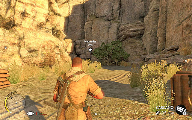 The place where you end the mission - Meeting with the allies - Mission 3 - Halfaya - Sniper Elite III: Afrika - Game Guide and Walkthrough
