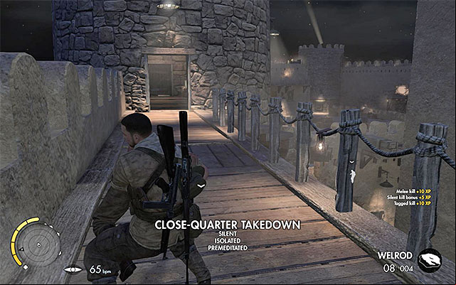 The tower with a secret - Finding the informers cell - Mission 4 - Fort Rifugio - Sniper Elite III: Afrika - Game Guide and Walkthrough