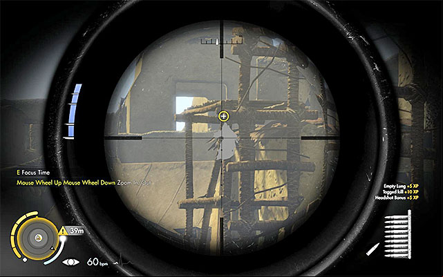 Use the sniper rifle to eliminate all of the enemy snipers - Eliminating the snipers - Mission 5 - Siwa Oasis - Sniper Elite III: Afrika - Game Guide and Walkthrough