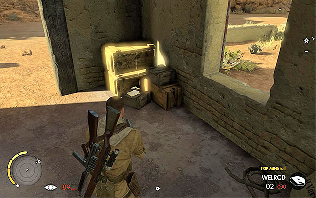 The location where you find a war diary in - Getting to Vahlens command center - Mission 6 - Kasserine - Sniper Elite III: Afrika - Game Guide and Walkthrough