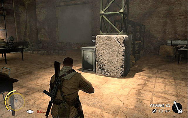 The safe - Opening the safe - Mission 6 - Kasserine - Sniper Elite III: Afrika - Game Guide and Walkthrough