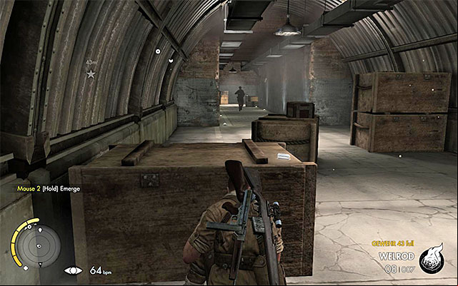 The best tool that you can use to eliminate the enemy soldiers is a suppressed weapon - Finding the map of the factory - Mission 7 - Pont Du Fahs Airfield - Sniper Elite III: Afrika - Game Guide and Walkthrough