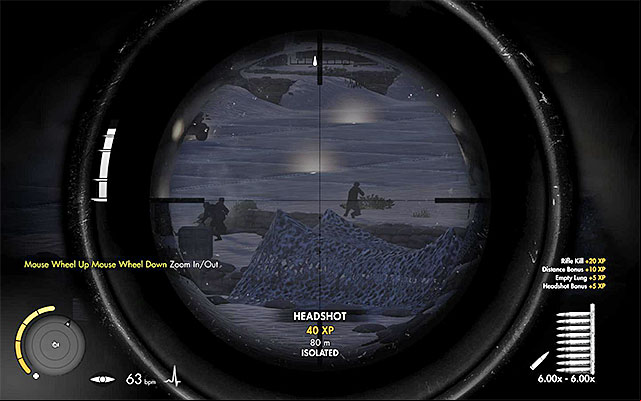 Conduct sniper fire - Covering the allies - Mission 7 - Pont Du Fahs Airfield - Sniper Elite III: Afrika - Game Guide and Walkthrough
