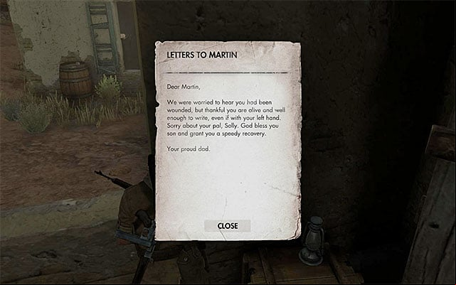 An example collectible (War Diary) - Collectibles - Preliminary information - Sniper Elite III: Afrika - Game Guide and Walkthrough