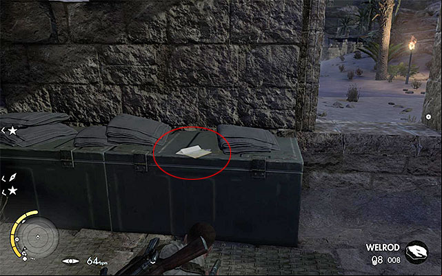 Check out the ruins - War Diaries - Collectibles - Mission 2 - Sniper Elite III: Afrika - Game Guide and Walkthrough