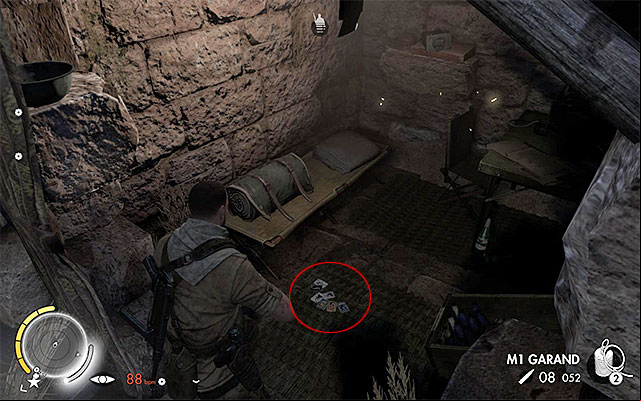 Find the card in the ruins - Collectible Cards - Collectibles - Mission 2 - Sniper Elite III: Afrika - Game Guide and Walkthrough