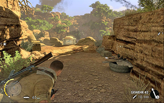 The sniper nest on the hill - Long Shots - Collectibles - Mission 6 - Sniper Elite III: Afrika - Game Guide and Walkthrough