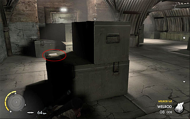 Check the vicinities of the age to hangar 4 - War Diaries - Collectibles - Mission 7 - Sniper Elite III: Afrika - Game Guide and Walkthrough