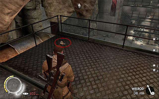 You need to reach the catwalks above - Collectible Cards - Collectibles - Mission 8 - Sniper Elite III: Afrika - Game Guide and Walkthrough
