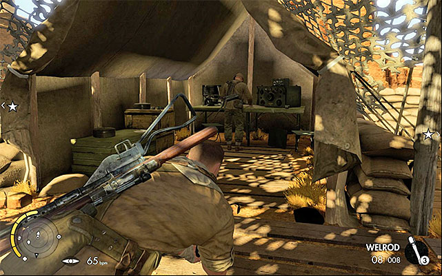 You can now leave the tower and embark on your journey to the north - Neutralizing the four Nebelwerfers - Mission 1 - Siege of Tobruk - Sniper Elite III: Afrika - Game Guide and Walkthrough