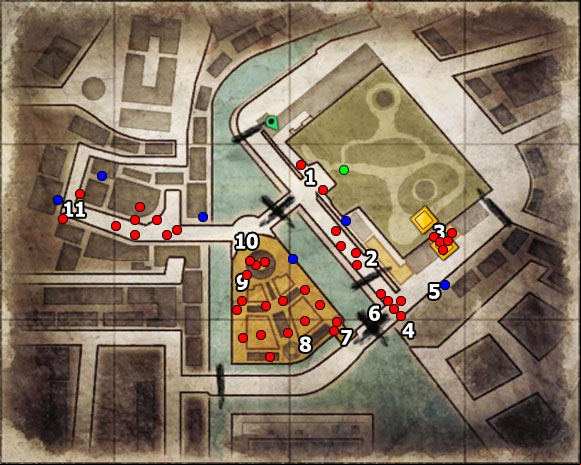 1 - Mission 3 - Kaiser-Friedrich Museum - p. 1 - Walkthrough - Sniper Elite V2 Game Guide & Walkthrough