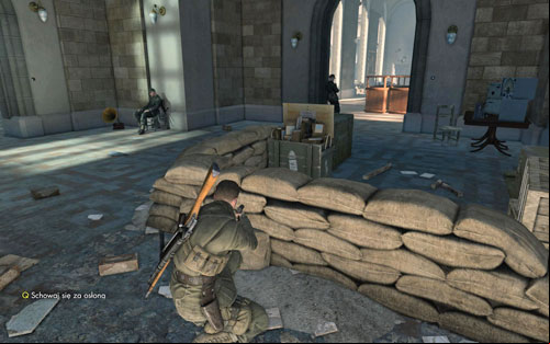You can go through the museum silently in many ways - Mission 3 - Kaiser-Friedrich Museum - p. 2 - Walkthrough - Sniper Elite V2 Game Guide & Walkthrough