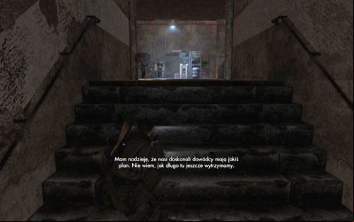 Go up the stairs and you should see a room with ammunition - Mission 6 - Tiergarten Flak Tower - p. 2 - Walkthrough - Sniper Elite V2 Game Guide & Walkthrough