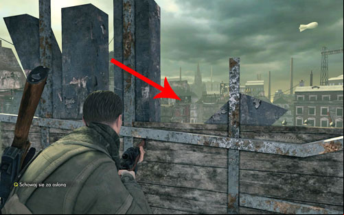 The second sniper - on the red building - Mission 8 - Kreuzberg Headquarters - p. 2 - Walkthrough - Sniper Elite V2 Game Guide & Walkthrough