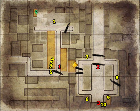 1 - Mission 10 | Wine Bottles and Gold Bars - Wine Bottles and Gold Bars - Sniper Elite V2 Game Guide & Walkthrough