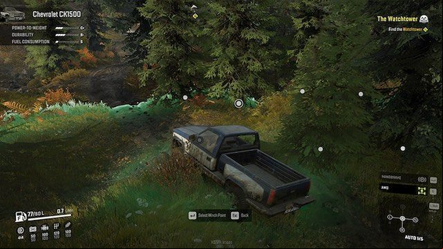 , you can hook the vehicle from behind to pull forward - SnowRunner: Winch - types, how to use - Basics - SnowRunner Guide