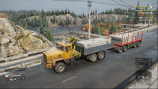 The trailer saves time. - SnowRunner: Trailers and semi-trailers - Vehicles - SnowRunner Guide