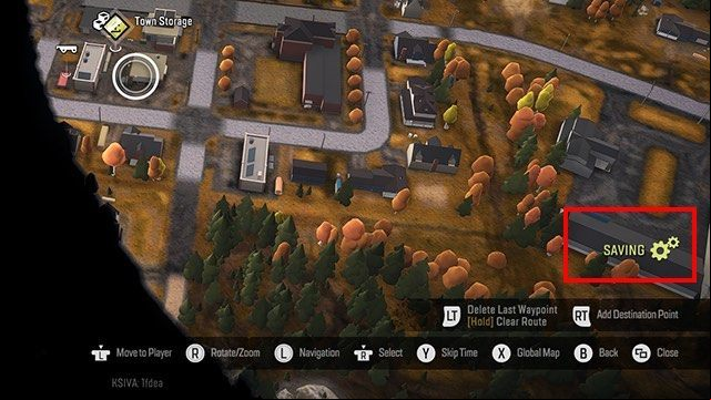 The cogwheel icon appears during the automatic save. - SnowRunner: Save the game - how to? - FAQ - SnowRunner Guide