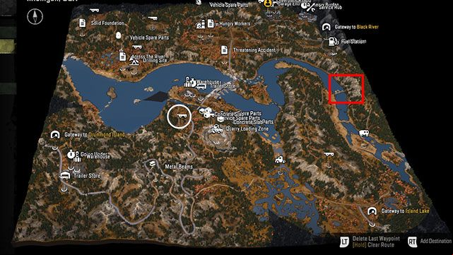 8 - SnowRunner: Smithville Dam - map of hidden parts, vehicles - SnowRunner: Michigan, USA - hidden parts and vehicles - SnowRunner Guide