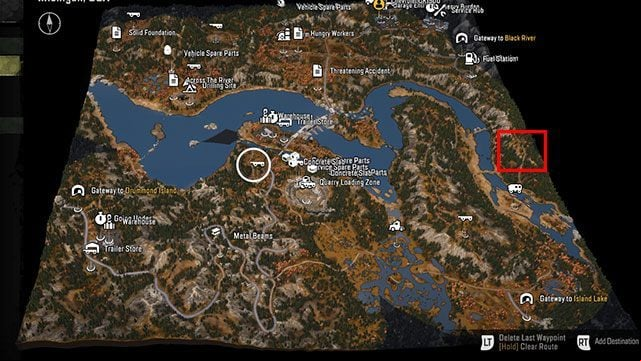 17 - SnowRunner: Smithville Dam - map of hidden parts, vehicles - SnowRunner: Michigan, USA - hidden parts and vehicles - SnowRunner Guide