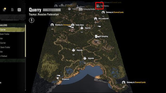 2 - SnowRunner: Quarry - map of hidden parts, vehicles - SnowRunner: Taymyr - Russian Federation - SnowRunner Guide
