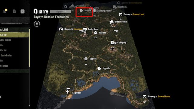 3 - SnowRunner: Quarry - map of hidden parts, vehicles - SnowRunner: Taymyr - Russian Federation - SnowRunner Guide