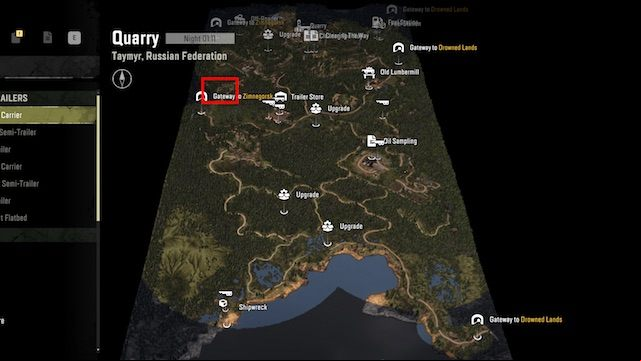 4 - SnowRunner: Quarry - map of hidden parts, vehicles - SnowRunner: Taymyr - Russian Federation - SnowRunner Guide