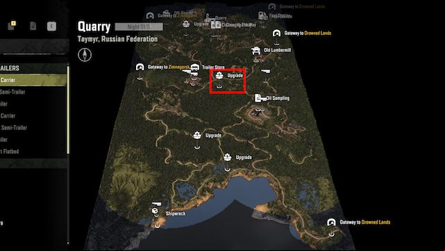 5 - SnowRunner: Quarry - map of hidden parts, vehicles - SnowRunner: Taymyr - Russian Federation - SnowRunner Guide