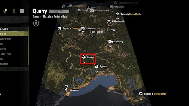 6 - SnowRunner: Quarry - map of hidden parts, vehicles - SnowRunner: Taymyr - Russian Federation - SnowRunner Guide