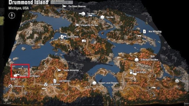 2 - SnowRunner: Drummond Island - map of hidden parts, vehicles - SnowRunner: Michigan, USA - hidden parts and vehicles - SnowRunner Guide