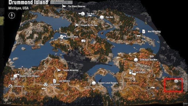 5 - SnowRunner: Drummond Island - map of hidden parts, vehicles - SnowRunner: Michigan, USA - hidden parts and vehicles - SnowRunner Guide