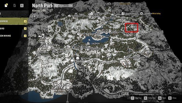 3 - SnowRunner: Northern Port - map of hidden parts, vehicles - SnowRunner: Alaska - USA - SnowRunner Guide