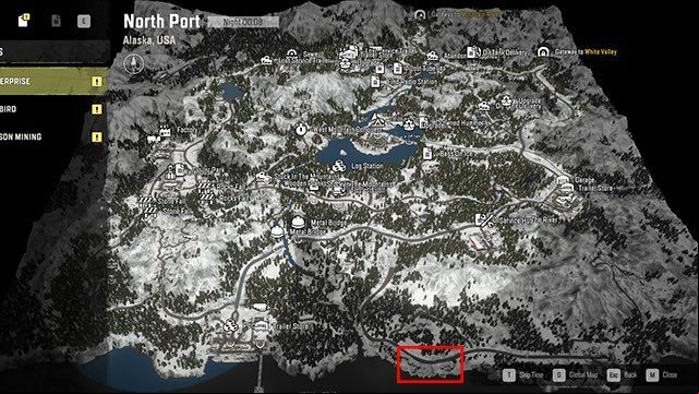 7 - SnowRunner: Northern Port - map of hidden parts, vehicles - SnowRunner: Alaska - USA - SnowRunner Guide