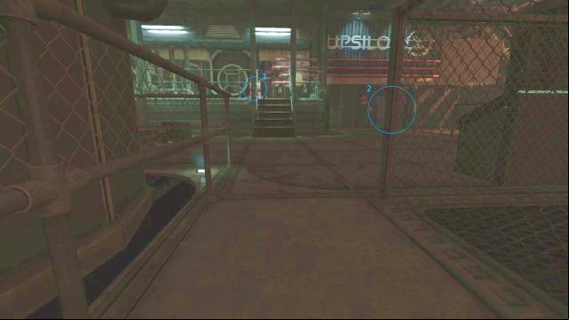 From here you can see the valve (1), as well as the hideout (2). - Awakening | SOMA Game Walkthrough - Walkthrough - SOMA Guide