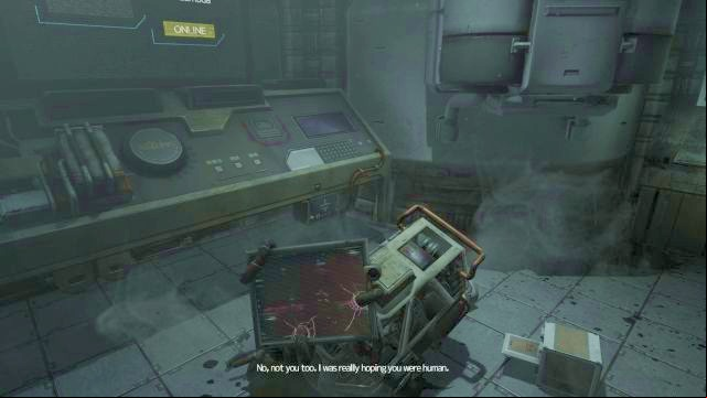 Another robot instead of a human being... - Lambda station | SOMA Game Walkthrough - Walkthrough - SOMA Guide