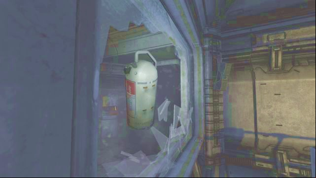 Use the fire extinguisher to open up a age. - Theta station | SOMA Game Walkthrough - Walkthrough - SOMA Guide