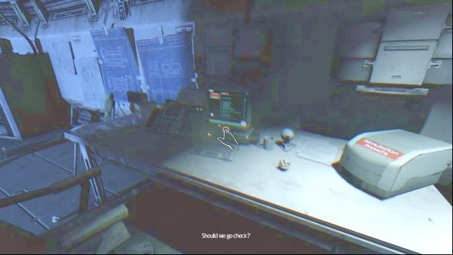Dont forget to check this computer. - Theta station | SOMA Game Walkthrough - Walkthrough - SOMA Guide