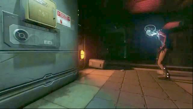 When the enemy assumes this position, you have a few seconds before it attacks - Omicron station | SOMA Game Walkthrough - Walkthrough - SOMA Guide