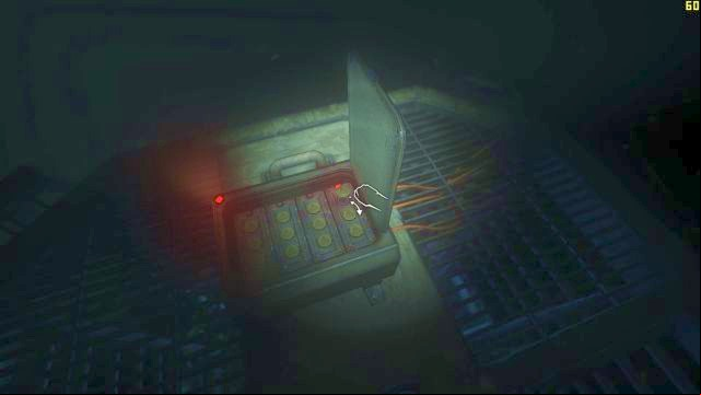 To restore the power, you must press the fuse back in. - The descent | SOMA Game Walkthrough - Walkthrough - SOMA Guide