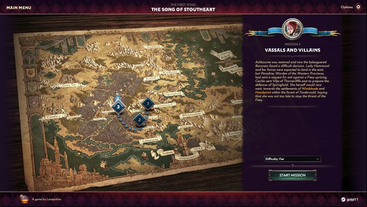 3 - Songs of Conquest: Is there a full-screen map and a mini-map zoom option? - FAQ - Songs of Conquest Guide
