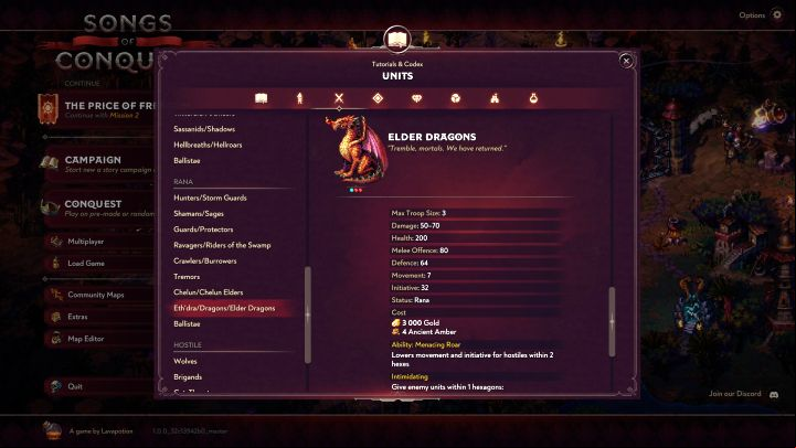Dragons / Elder Dragons - Songs of Conquest: Best units - Basics - Songs of Conquest Guide