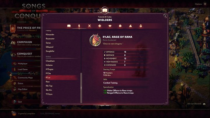 R' - Songs of Conquest: List of best Wielders - Basics - Songs of Conquest Guide